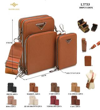 Bolsa celular com porta cartão junto (pacote cada um Fazer R$23