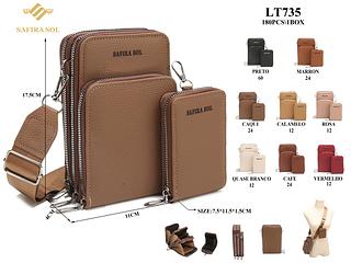 Bolsa celular com porta cartão junto (pacote cada um Fazer R$23