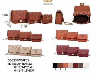 Bolsa com kit 3 (pacote mais barato
