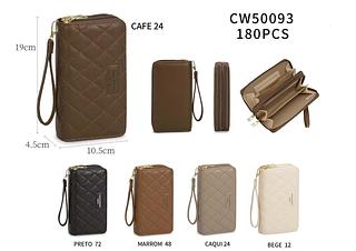 Carteira grande dois zíper (pacote cada um fazer R$14