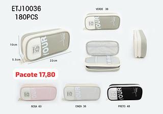 Estojo feminina (pacote cada um R$17.8 Só vende pacote