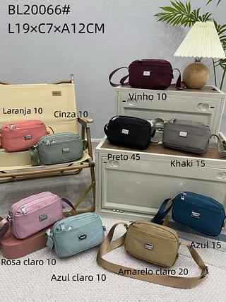 Bolsa transversal de tecido qualidade bom (pacote cada um fazerR$ 23