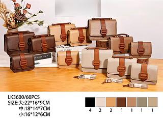 Bolsa com kit 3 ( pacote mais barato