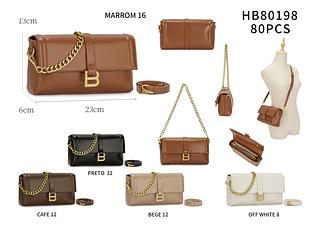 Bolsa feminina qualidade bom ( pacote mais barato