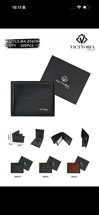 Carteira masculino (pacote cada um fazer R $12(com 15pcs